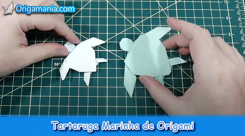 Arquivos Como Montar Uma Tartaruga Marinha De Origami Origamania