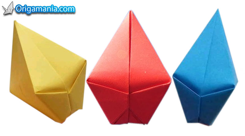 Balão de Festa Junina de Origami