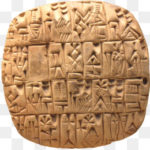 escrita cuneiforme - origamania.com
