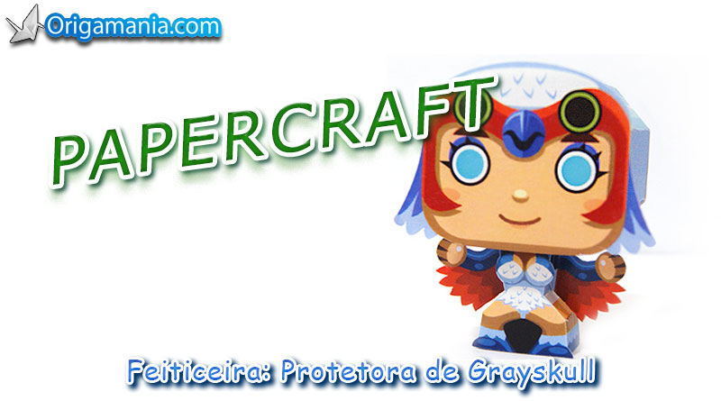 Leia mais sobre o artigo Papercraft: Feiticeira